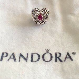 Pandora July birthstone charm